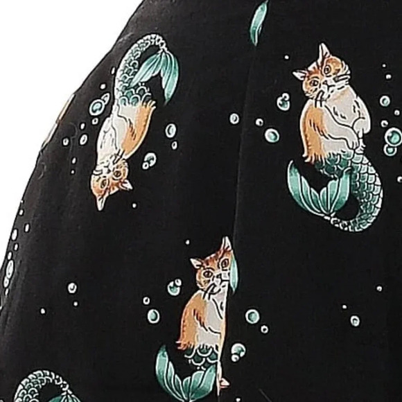 Dangerfield Cat Mermaid Skirt - Picture 3 of 5